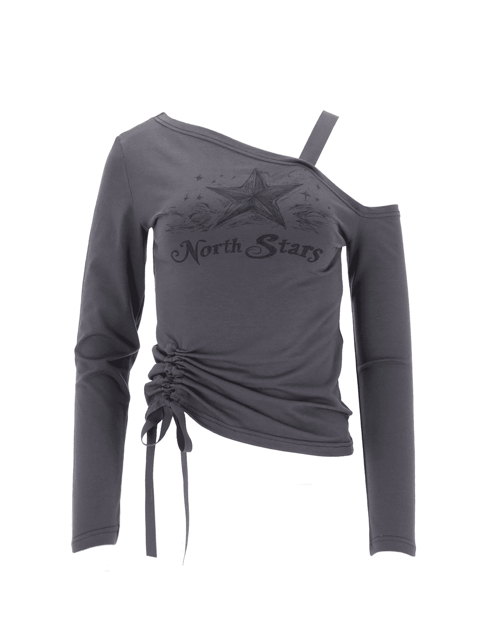 NORTH STARS TEE (CHARCOAL)