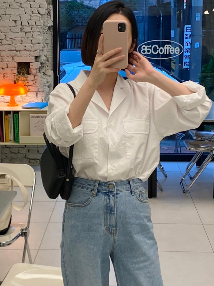 테드 포켓 셔츠