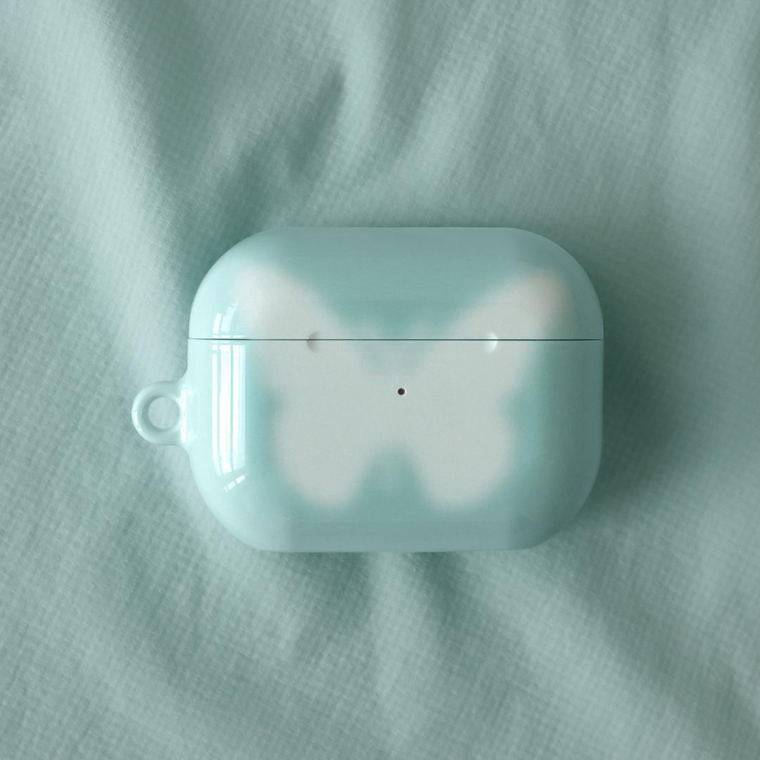 paint airpods case (butterfly)