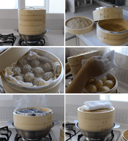 제이미롭스 대나무찜기 25cm (식약청안전검사 완료)