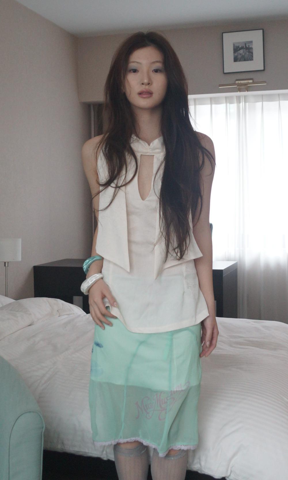 Halter Oriental Blouse