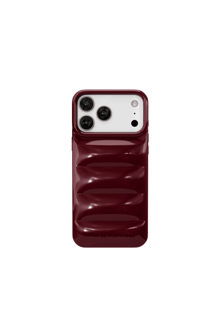 THE PUFFER CASE® - Burgundy