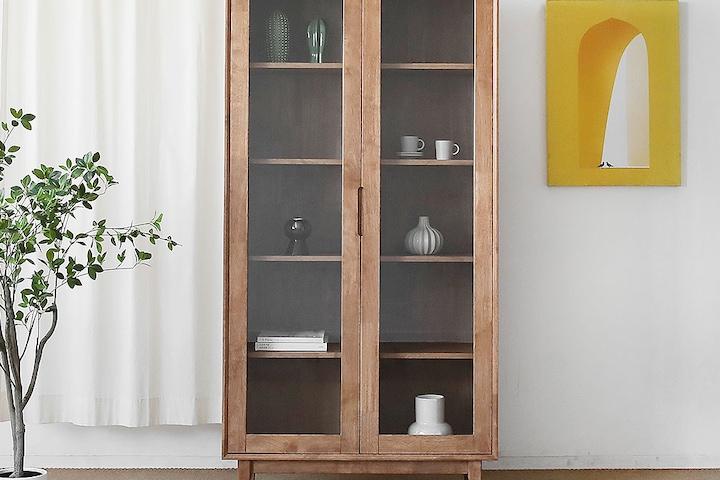 블랙러버 W형 장식장