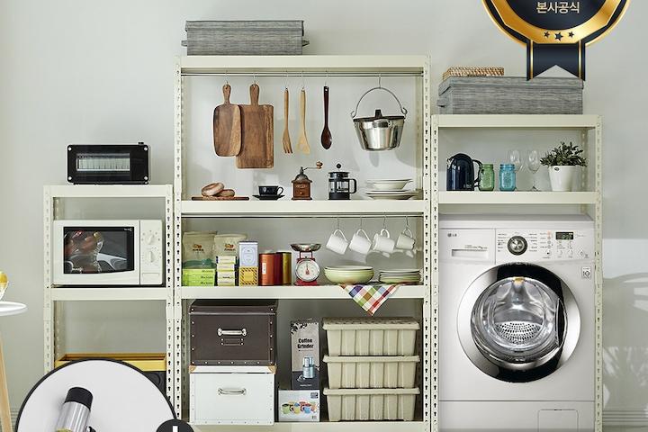 사이즈 맞춤제작 몬스터랙 조립식 앵글 모듈 공간활용 수납선반