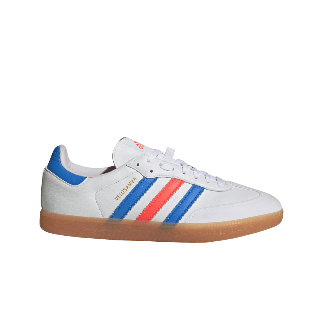 Adidas Velosamba Vegan Cycling Cloud White Blue Rush
