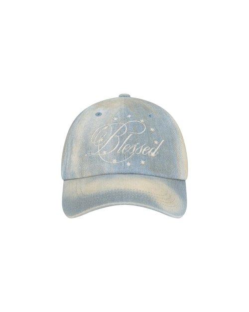 BLESSED OIL DENIM BALL CAP