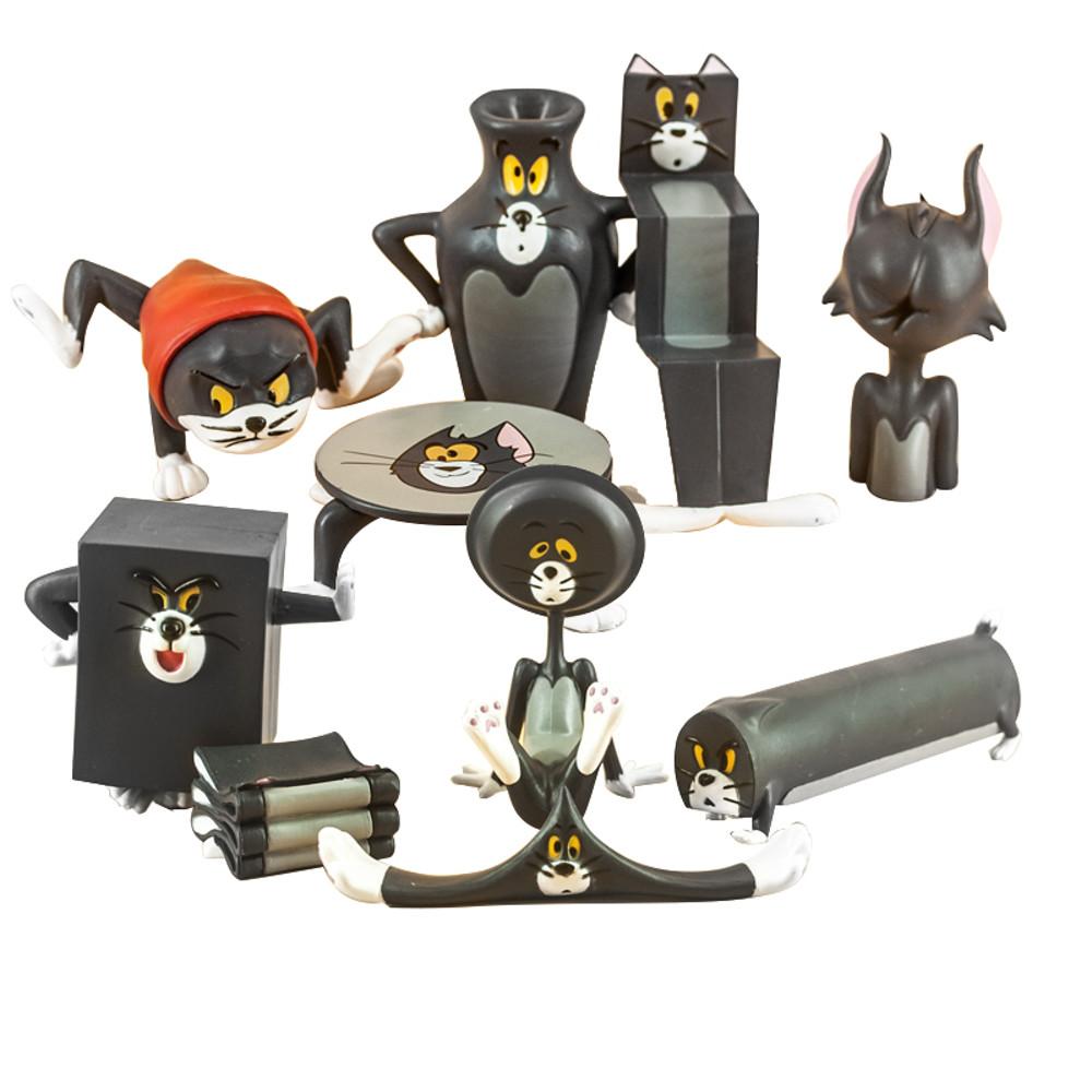 톰과 제리 톰 고양이 가챠 피규어 세트