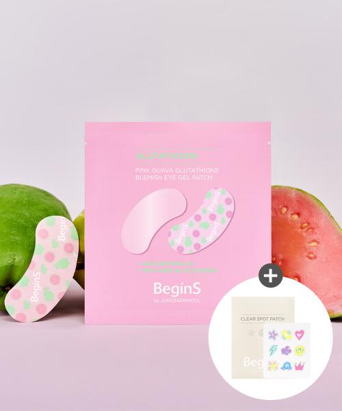 핑크 구아바 글루타치온 흔적 아이 패치 (2ea*6매입)(클리어 스팟 패치 증정)