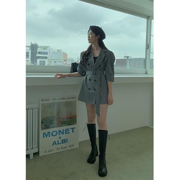 ♥모델소장♥ 셀렉 레이스업 부츠