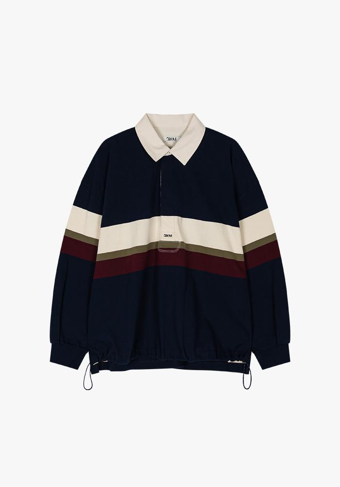 HAGUE RUGBY SWEATSHIRT [WOMAN-3COLORS]