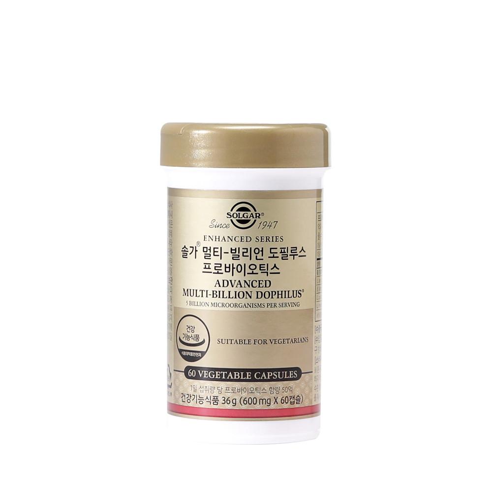 솔가 멀티 빌리언 도필루스 프로바이오틱스 60캡슐