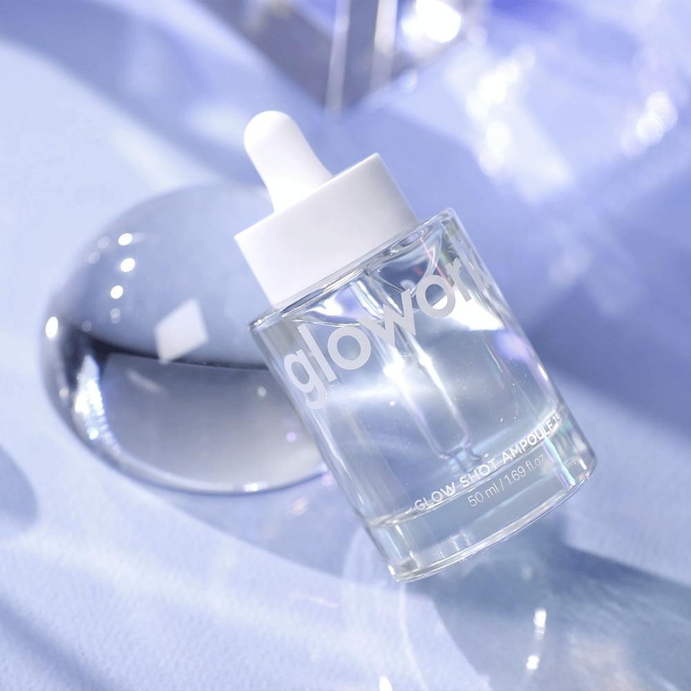글로웍스 글로우샷 앰플 15 50ml / 히알루론산 세럼 피부 탄력 수분 미백 주름 볼륨 속건조