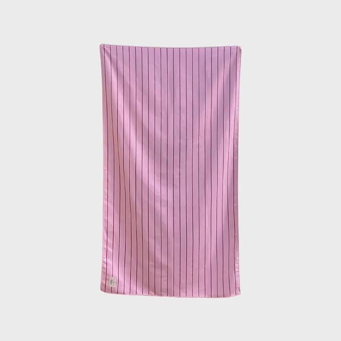 Soluna pattern beach towel - 03 Pink sherbet 특대형 샌드프리 비치 타월 극세사 물놀이 바디 타올 비치매트