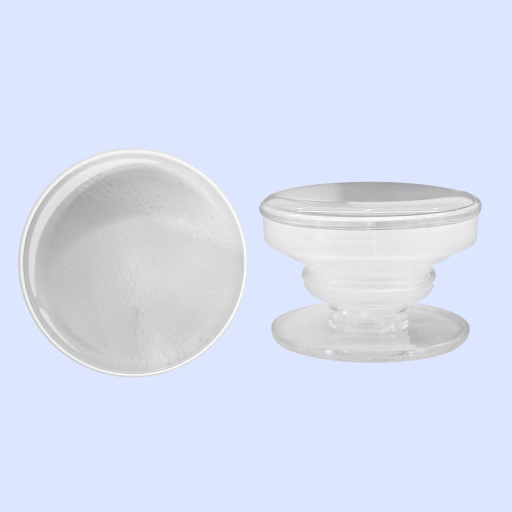 에폭시톡 단차 원형 투명바디 스마트 그립 톡 디자인 유 당일 주문 제작 1-99개