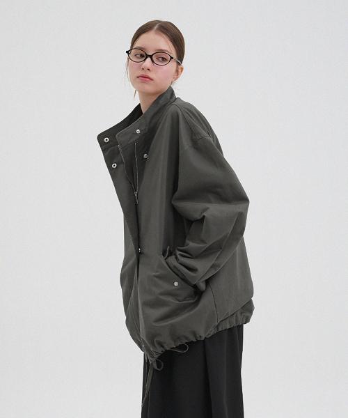 로건 코트 봄버 점퍼