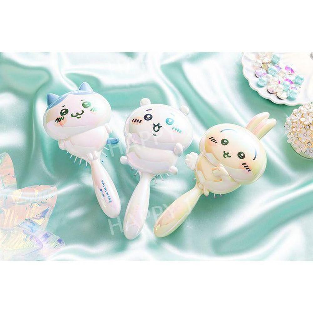 치이카와 오로라 헤어 브러시 머리빗 우사기 하치와레