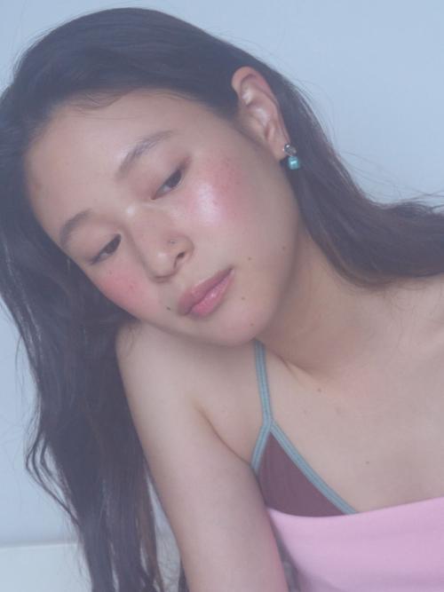 스퀘어 쉘 드롭 이어링 [DOL forest 07]
