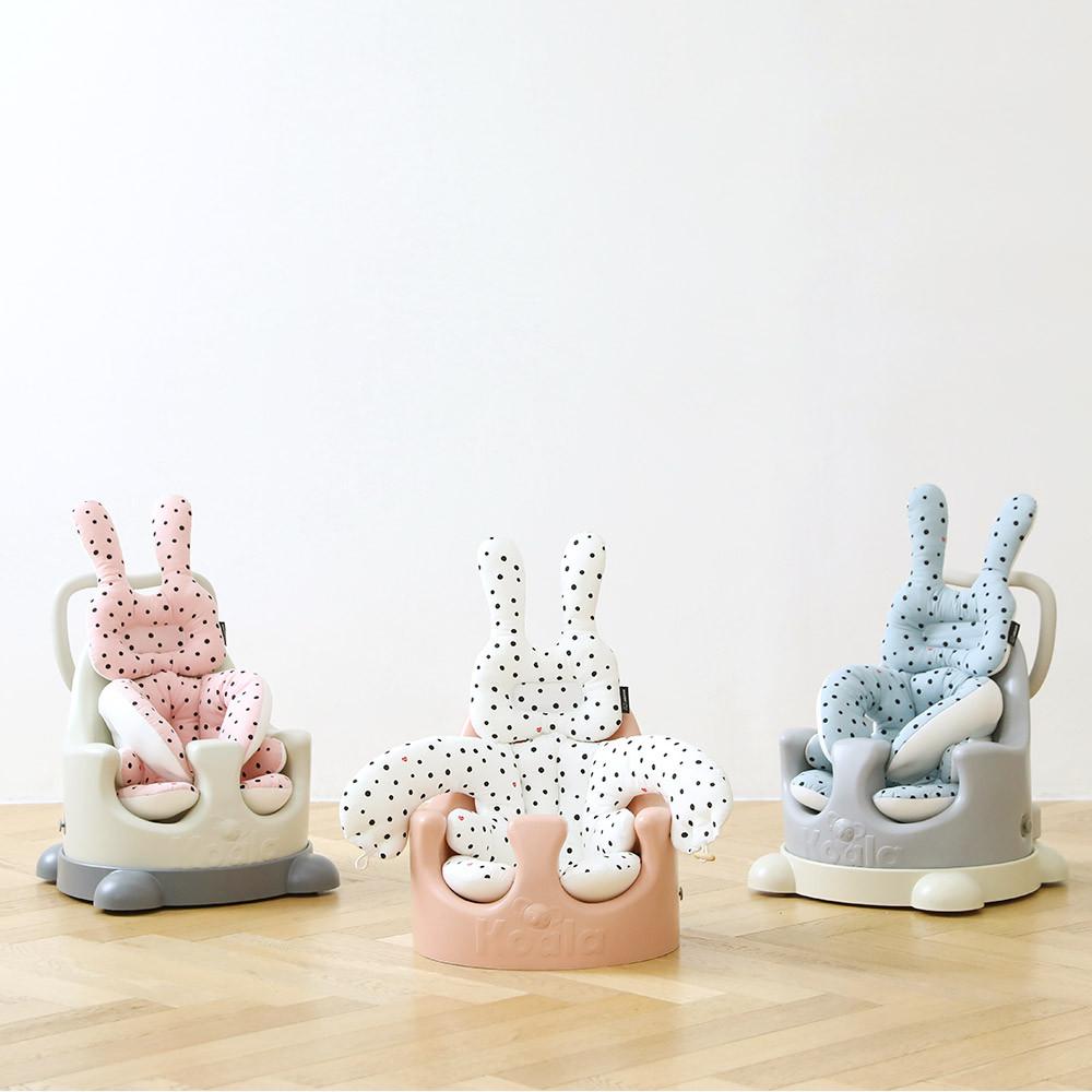 에시앙 아기의자 P-Edition+허그래빗2종(베개+라이너) 이유식 에시앙범보의자