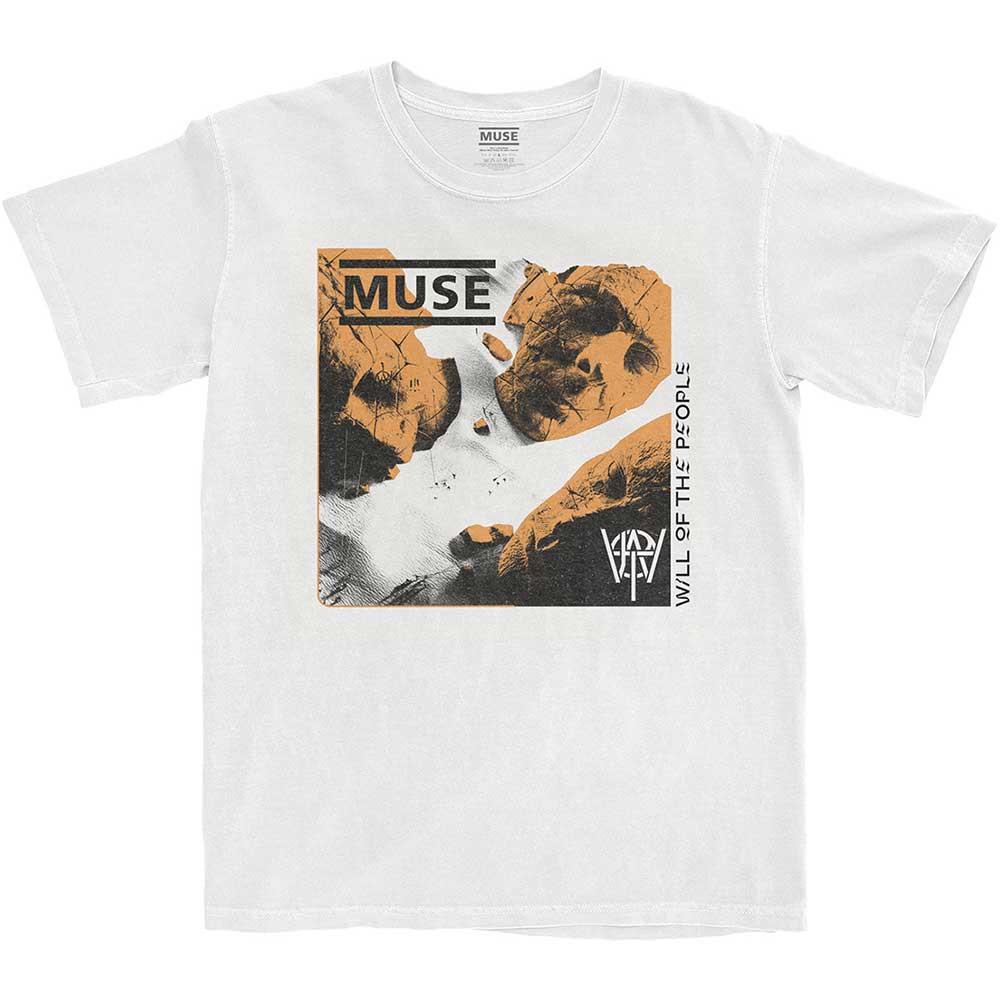 공식 MUSE 뮤즈 Will Of The People 반팔 티셔츠 (화이트)