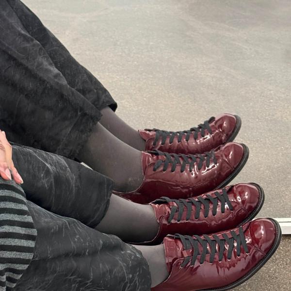Y's by Yohji Yamamoto Patent Leather Oxfords