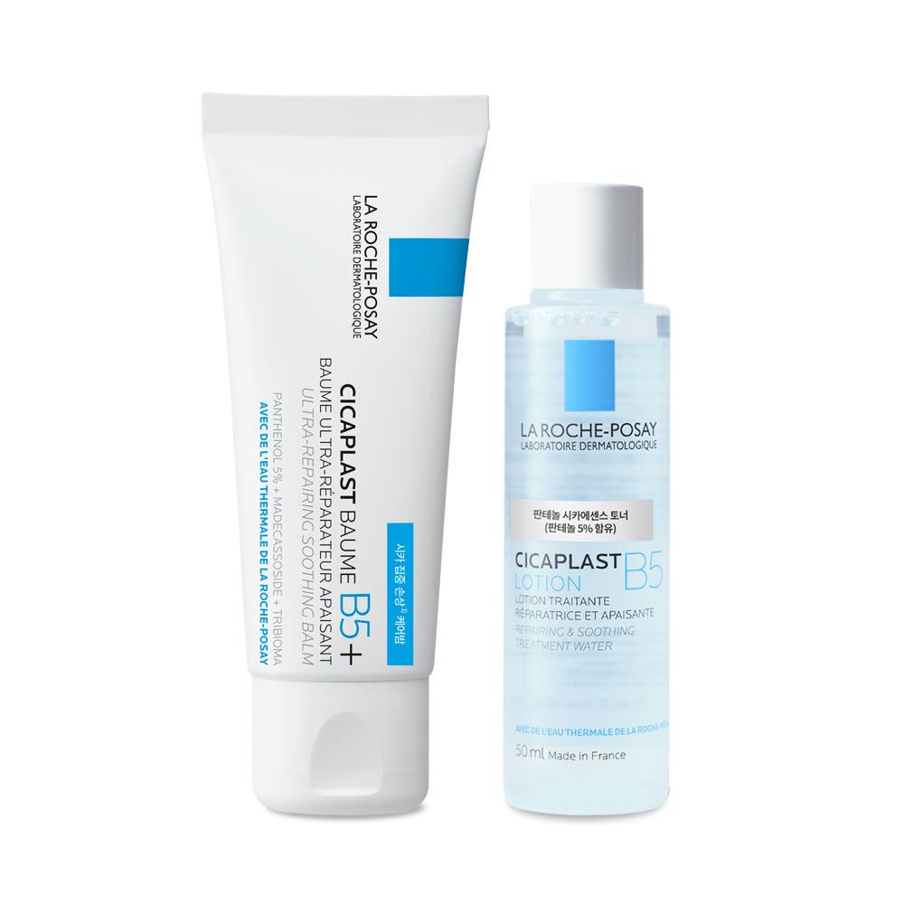 [라운지전용][라로슈포제] 시카플라스트 밤 B5+ 40ml + 시카토너 50ml