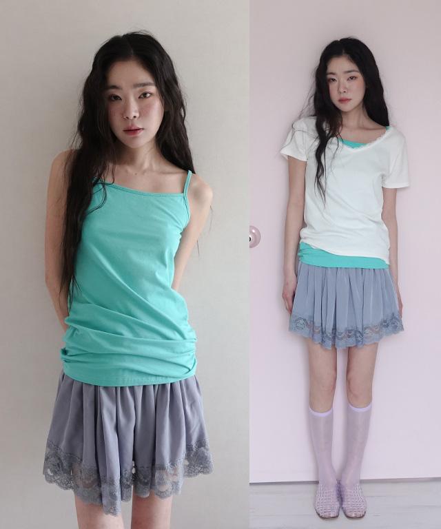 데일리쥬 [🍉썸머/MADE] 프레야 레이어드 베이직 롱 슬리브리스