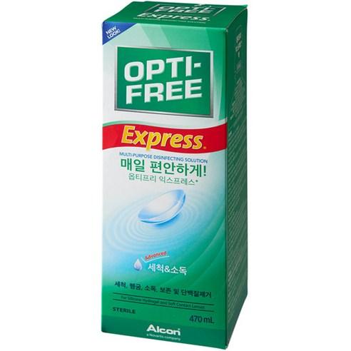 옵티프리 익스프레스 렌즈세정액, 470ml, 1개 - 렌즈세정/보존액 | 쿠팡