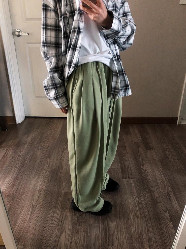 퍼즈 3턱 스웻팬츠 기모 추가 (3colors)