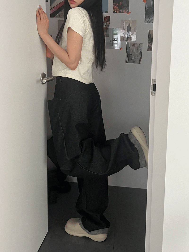 카브라 비죠 데님 PT (black)