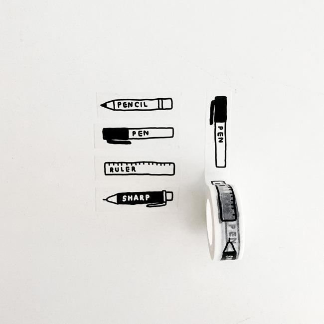 [이나피스퀘어] STATIONERY MASKING TAPE