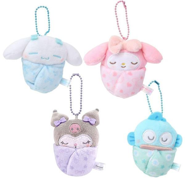산리오 오쿠루미 포대기 마스코트 홀더