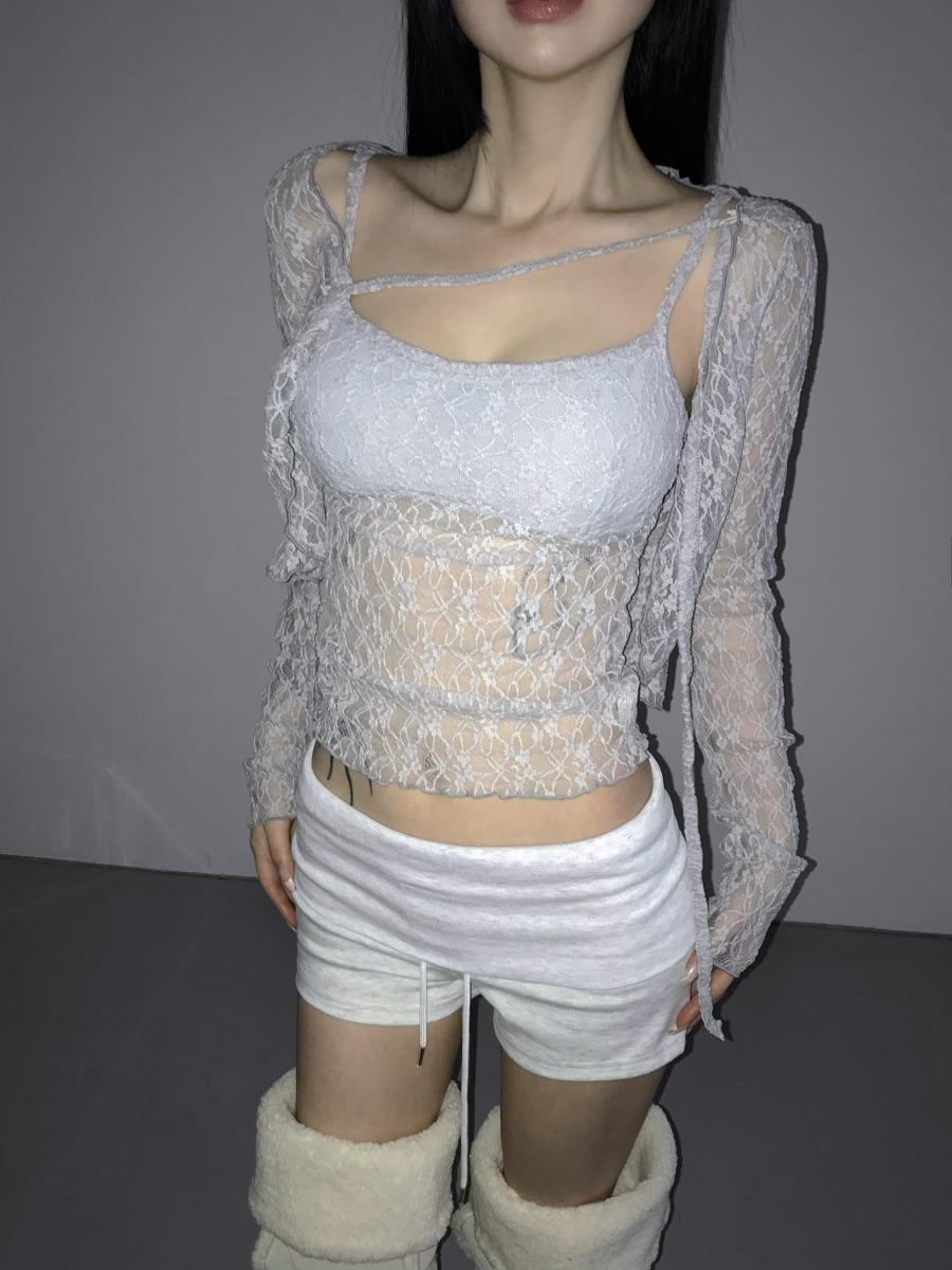 mizz lace string set(3 color)