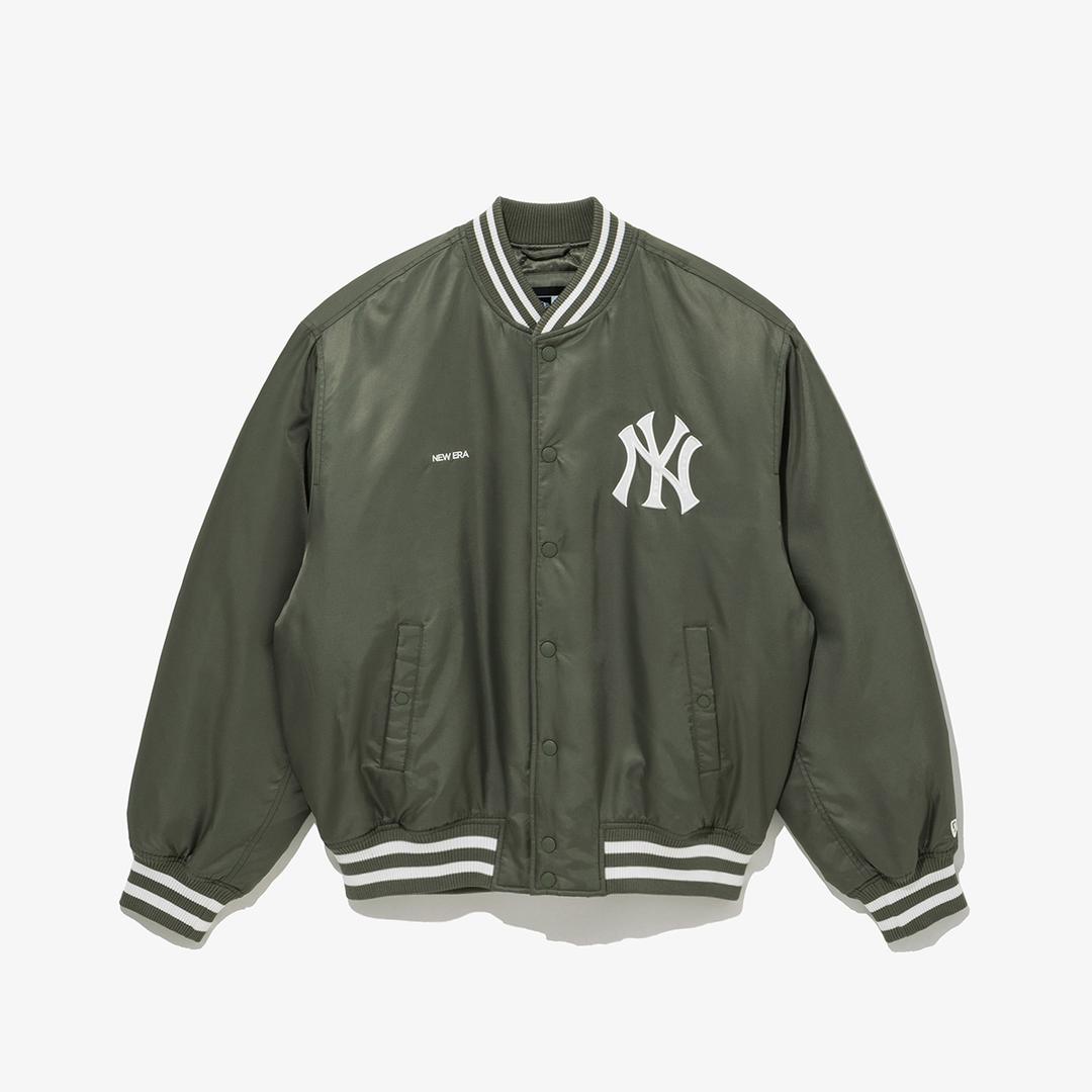 MLB 뉴욕 양키스 나일론 스타디움 재킷 세이지 그린