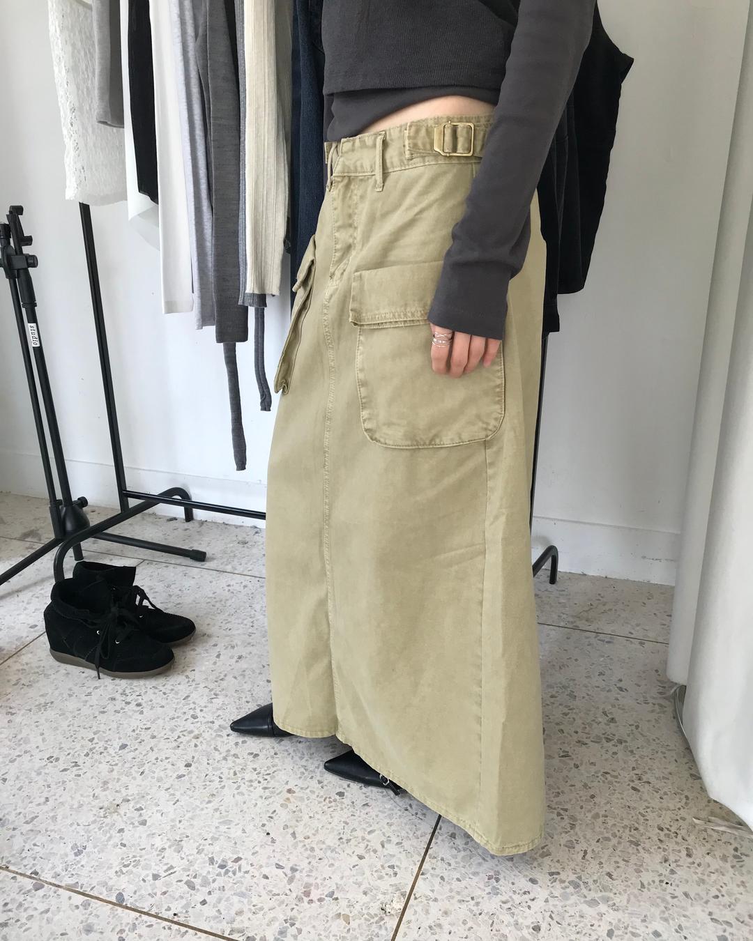 heritage pocket skirt