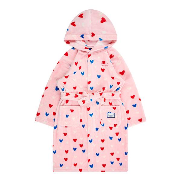 [WOMEN] 여성핑크하트퍼후드로브BU44UR501