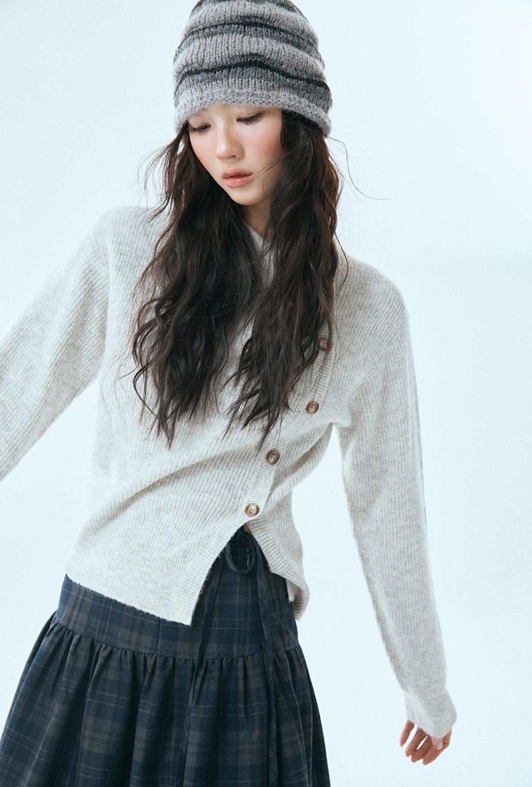 버튼 포인트 루즈핏 풀오버_MIWKAFV69T