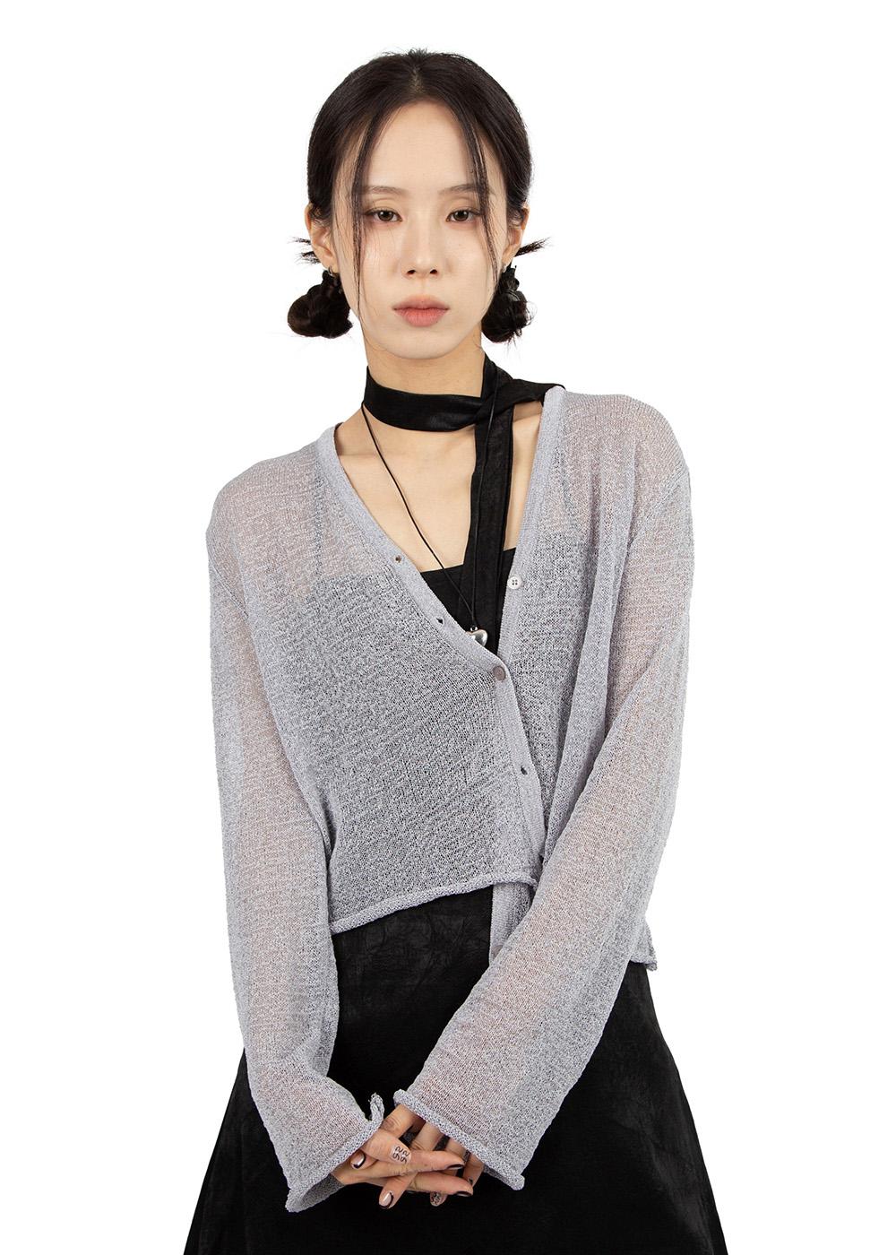 ROLLING SHEER CARDIGAN