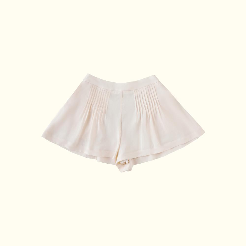 [Ourlis made/당일배송] 다니 핀턱셔링 숏츠 Dani shorts (2color)