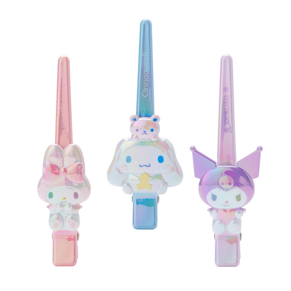 산리오 오로라 롱 헤어클립 집게핀 / 마이멜로디 시나모롤 쿠로미
