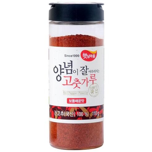 햇님마을 양념이 잘 어우러지는 국산 고춧가루 보통매운맛 - 고추가루 | 쿠팡