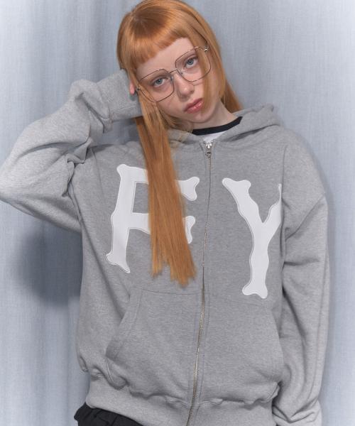 FY 스탠다드 후드집업 (MELANGE GRAY)_F24ZA963