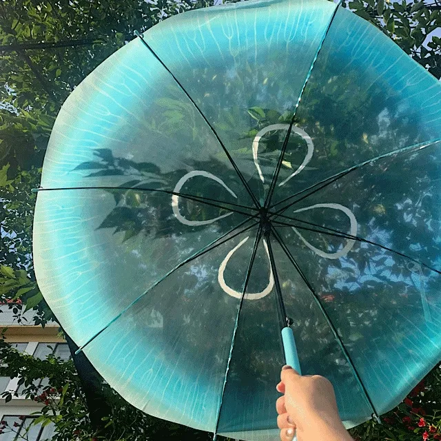 🚀당일출고🚀 해파리우산 🪼 일본우산 귀여운우산 장마필수템 힙한 파란색우산