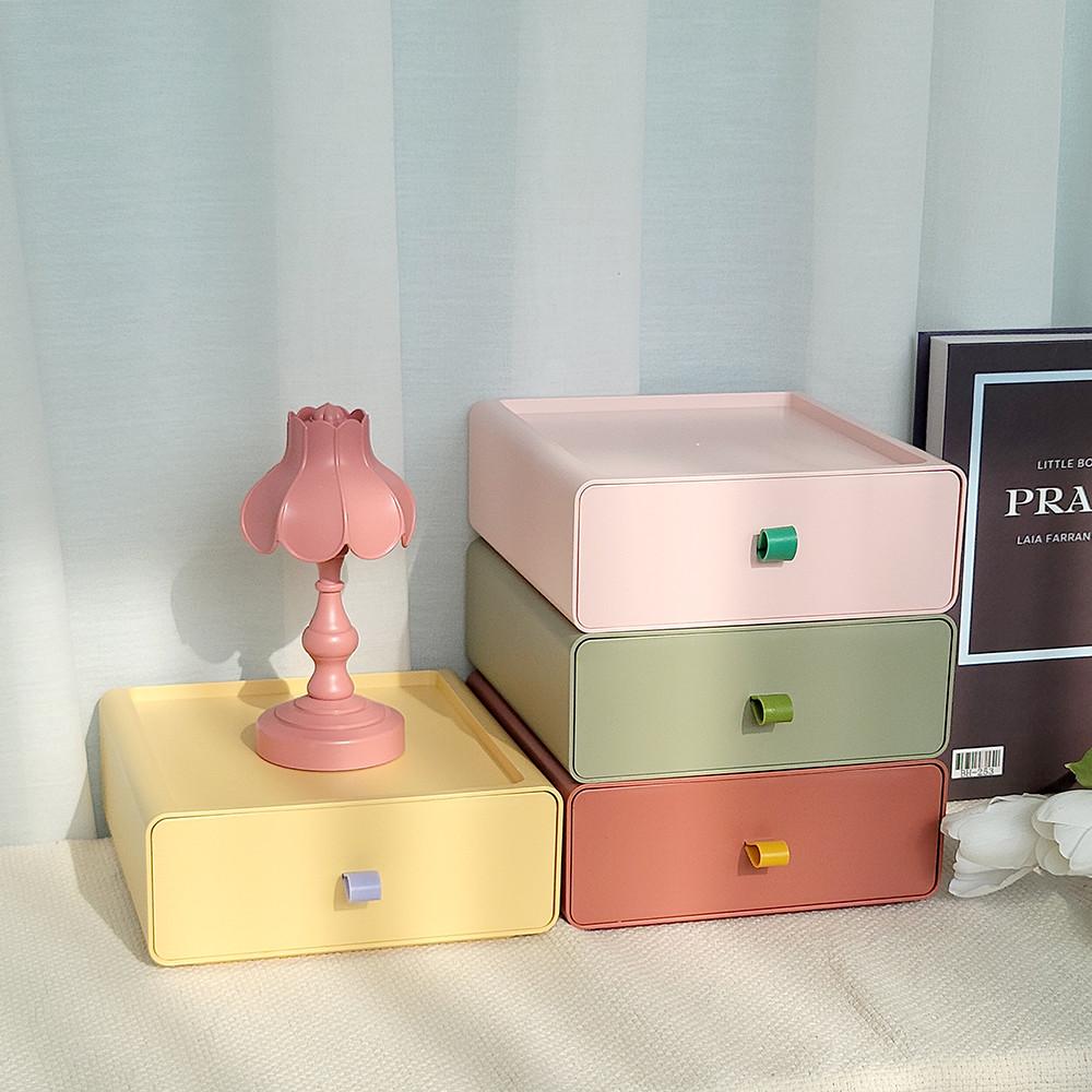 컬러 데스크 미니 서랍 책상 정리함 오거나이저 수납함 4컬러