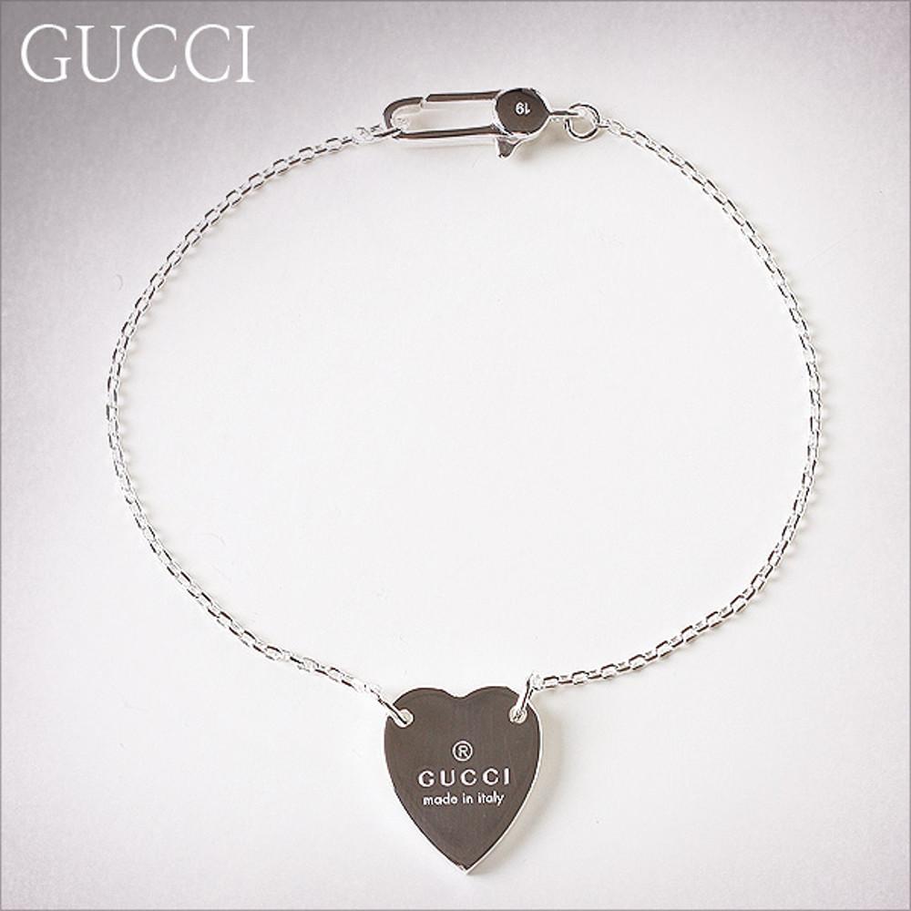 [GUCCI] 구찌쥬얼리 TRADEMARK 하트 실버팔찌 YBA223513001 당일출고