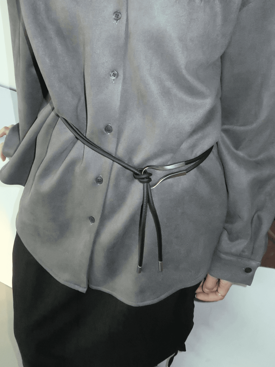 S-CURVE LONG STRAP BELT