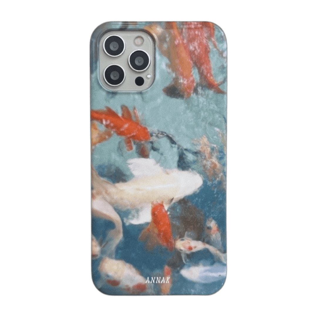 summer splash koi goldfish hard case