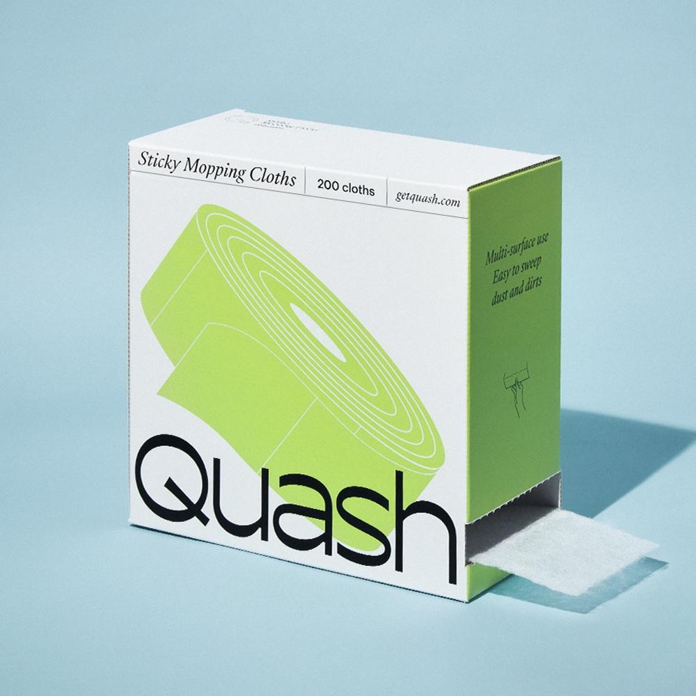 쿼시 스티키 점착식 청소포 [200매(180+20)]