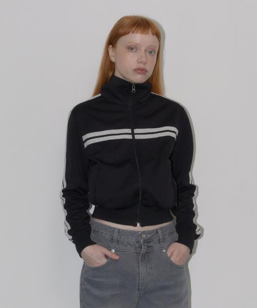 Lace  track jacket