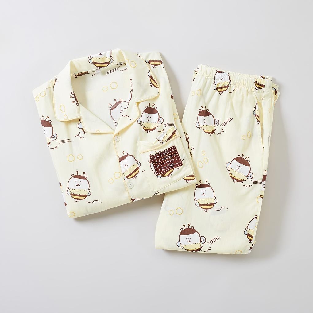 [담곰이] 귀여워졌담곰 긴팔 파자마(LIGHT YELLOW)_SPPPE49U01