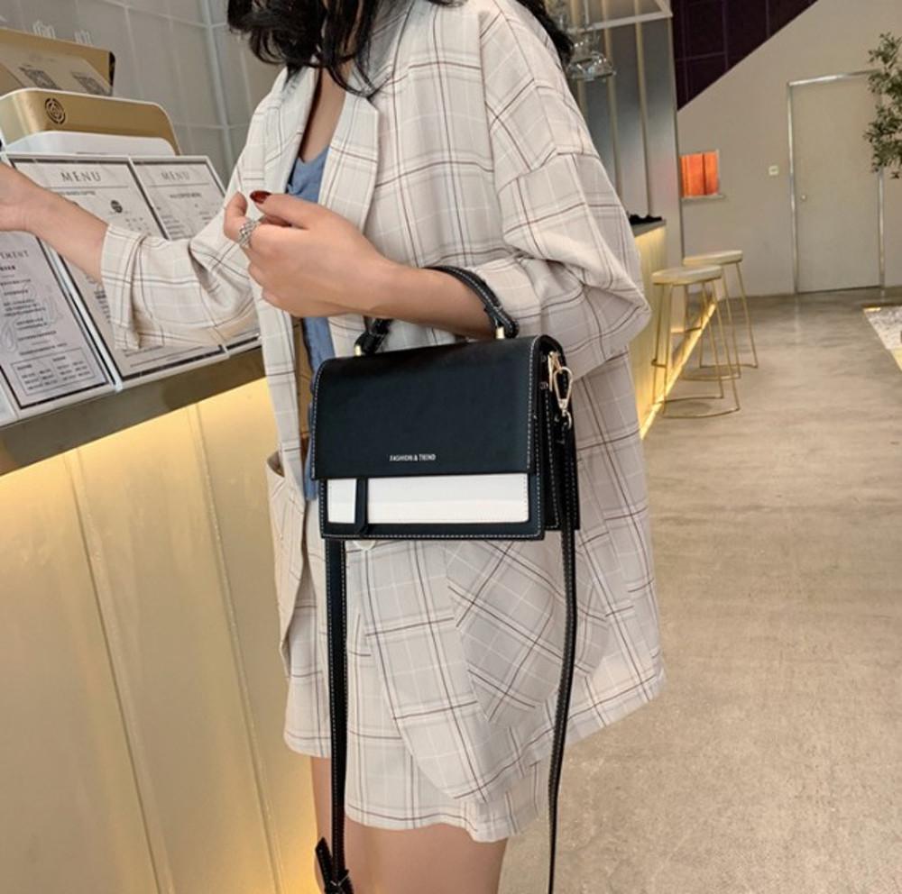 코어 스퀘어 토트백 크로스백 6color